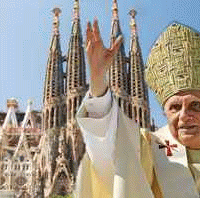 Paus Benedictus XVI Sagrada Familia